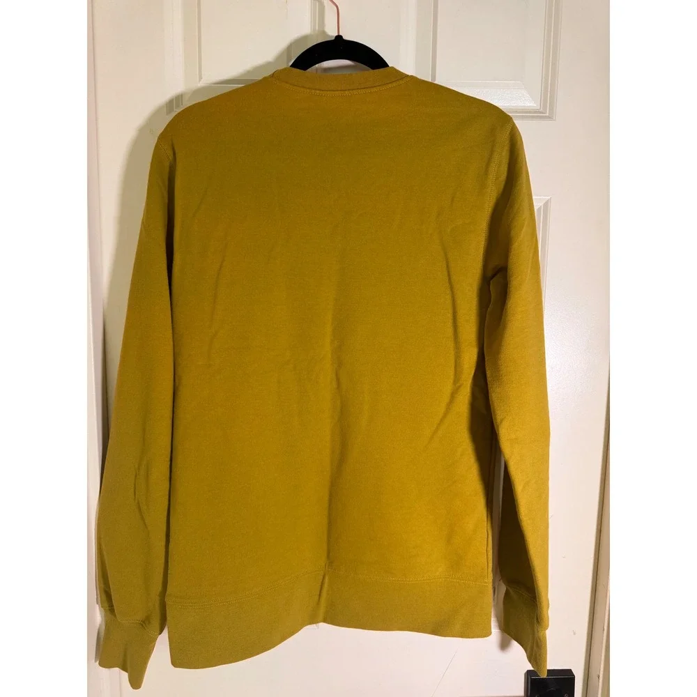 The‎ North Face Mens Heritage Pass Crew Neck Sweatshirt Yellow Small